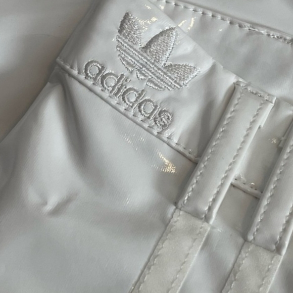 Adidas Originals x IVY PARK Beyoncé collaboration white latex pants NWT Small - Picture 10 of 16